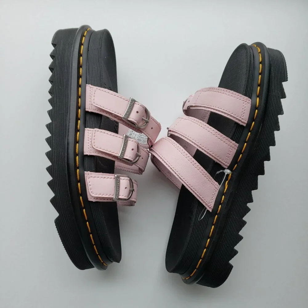 NWOT Dr Martens Pink Platform Sandel. - Picture 11 of 13